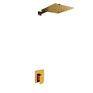 Fause FAU102-G Tetra Altın Gold Ankastre Duş Seti