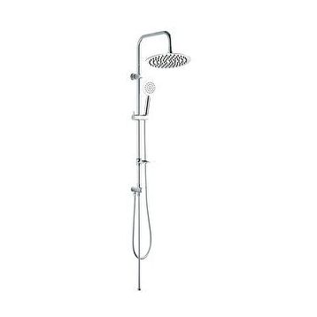 Fause KDS105 Slim Çelik Başlıklar Kolonlu Tepe Duş Seti