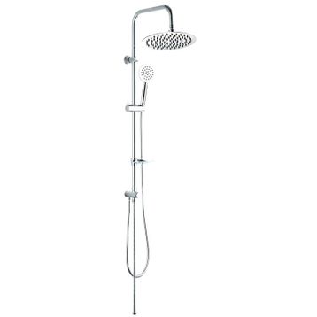 Fause KDS105 Slim Çelik Başlıklar Kolonlu Tepe Duş Seti