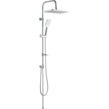 Fause KDS122 3 Fonksiyon El Başlıklı Kolonlu Tepe Duş Seti