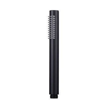 Fause KE101-B Pirinç Metal Oval Siyah El Duş Başlığı