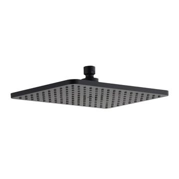 Fause KTB122-B 29,5x19 cm Siyah Tepe Duş Başlığı
