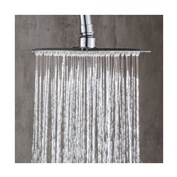 Fause KTD103 Kare Slim 304 Metal 30x30 cm Tepe Duş Başlığı
