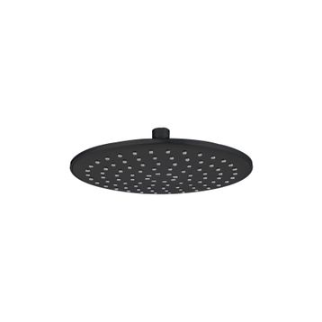 Fause KTD121-B Oval 23 cm Siyah Tepe Duş Başlığı