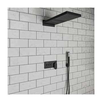 Fause Siyah Comfort Panel Şelale Fau110-b FAU110-B Ankastre Seti