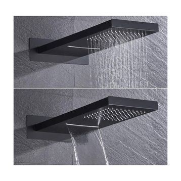 Fause Siyah Comfort Panel Şelale Fau111-b FAU111-B Duş Ankastre Seti