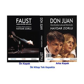 Faust ile Don Juan Türkçe - Almanca 2 Kitap Set - Haydar Zorlu