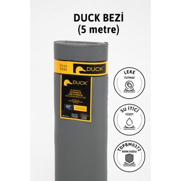 Favora Premier 5 mt Antrasit Metrelik Duck Keten Su İtici Bez Kumaş