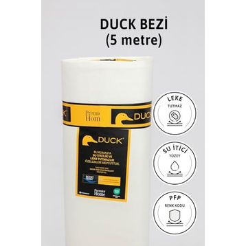 Favora Premier 5 mt Ekru Metrelik Duck Keten Su İtici Bez Kumaş