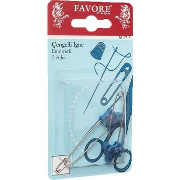 Favore Emniyetli Çengelli İğne