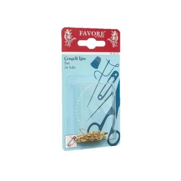 Favore Sarı Çengelli İğne