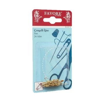 Favore Sarı Çengelli İğne