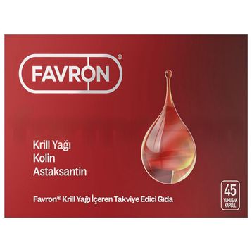 Favron Krill Yağı 45 Kapsül