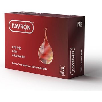 Favron Krill Yağı 45 Kapsül