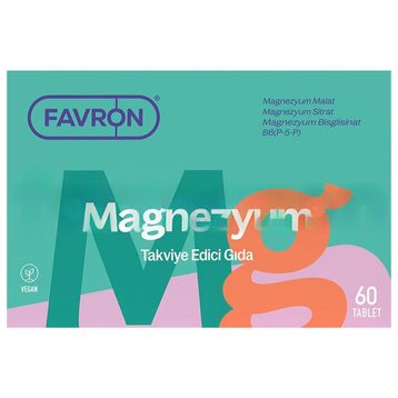 Favron Magnezyum 60 Tablet