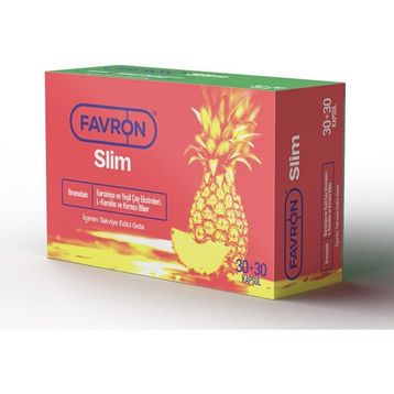 Favron Slim Bromelain 30+30 Kapsül