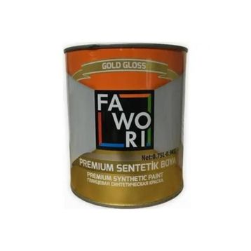 Fawori 0,75 lt Siyah Parlak Sentetik Yağlı Boya