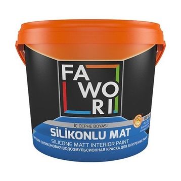 Fawori 3,5 kg Bal Sarısı Silikonlu Mat Su Bazlı İç Cephe Boyası