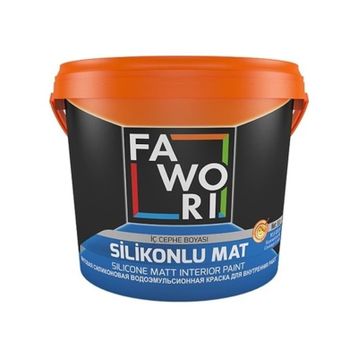 Fawori 3,5 kg Bal Sarısı Silikonlu Mat Su Bazlı İç Cephe Boyası
