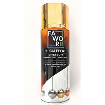 Fawori Altın Krom Efektli 400 ml Sprey Boya