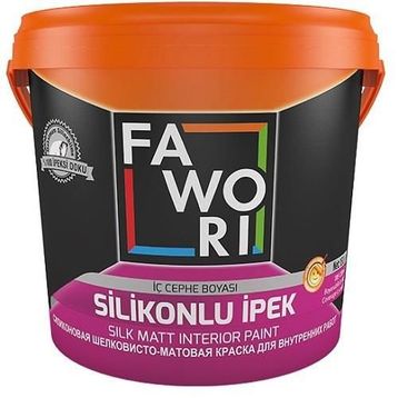 Fawori Bal Sarısı 15 lt Silikonlu İpek İç Cephe Duvar Boyası