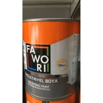 Fawori İdeal Parlak Endüstriyel Beyaz 0.75 kg Boya