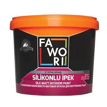 Fawori Kum Beyazı 7,5 lt Silikonlu Mat İç Cephe Duvar Boyası