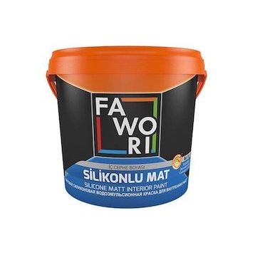 Fawori Mat 3.5 kg Gül Pembe Silikonlu İç Cephe Boyası