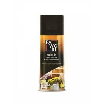 Fawori Mat Siyah 400 ml Akrilik Sprey Boya