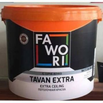 Fawori Plastik 10 kg Fawori Tavan Boya 3.5 kg Gül Pembe İç Cephe Boya Seti
