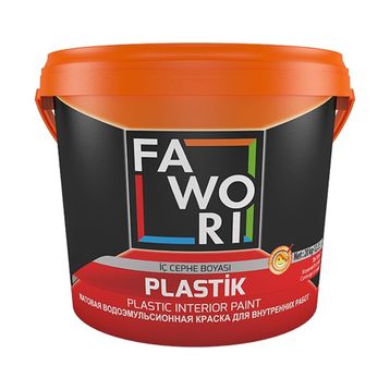 Fawori Plastik Buz Beyazı 20 kg İç Cephe Duvar Boyası