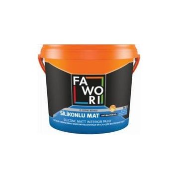 Fawori Silikonlu Mat Mum Çiçeği 15 lt Antibakteriyel İç Cephe Boyası