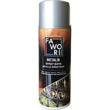 Fawori Siyah 400 ml Metalik Sprey Boya