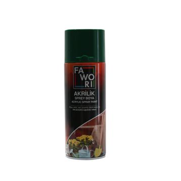 Fawori Yeşil 400 ml Akrilik Sprey Boya
