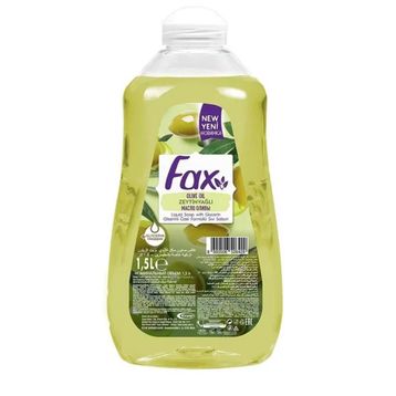 Fax 1.5 lt zeytinyağlı Sıvı Sabun