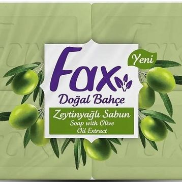 Fax 4x125 gr Zeytinyağlı Banyo Sabunu