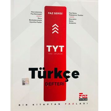 Faz Yayınları TYT Türkçe Defteri