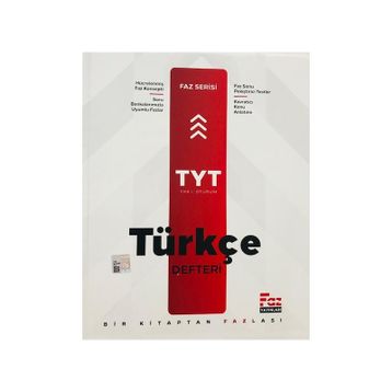 Faz Yayınları TYT Türkçe Defteri