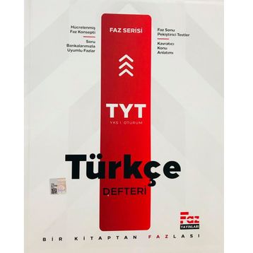 Faz Yayınları TYT Türkçe Defteri