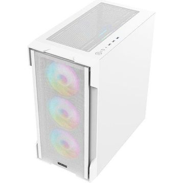 Fazeon F1 F1M650BWM Fanlı 650 W Beyaz Micro ATX Gaming Bilgisayar Kasası