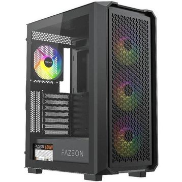 Fazeon F10 F10A650BBM ARGB Fanlı 650 W ATX Gaming Bilgisayar Kasası