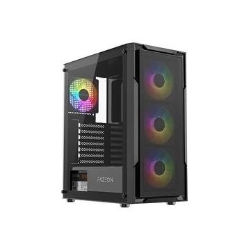 Fazeon F11 F11A750BBM RGB Fanlı 750 W Siyah ATX Gaming Bilgisayar Kasası
