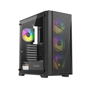Fazeon F12 F12A650BBM ARGB Fanlı 650 W ATX Gaming Bilgisayar Kasası