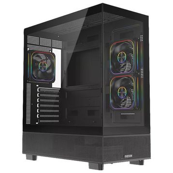 Fazeon F17 F17A1000BBQ ARGB Fanlı 1000 W ATX Gaming Bilgisayar Kasası