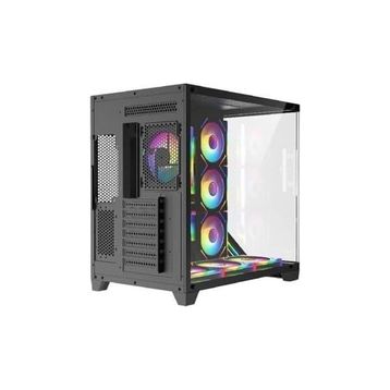Fazeon F3 F3A750BBQ ARGB Fanlı 750 W Siyah ATX Gaming Bilgisayar Kasası