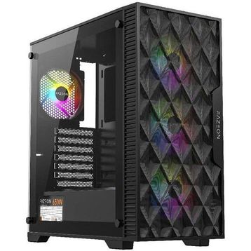 Fazeon F7 F7A650BBM ARGB Fanlı 650 W ATX Gaming Bilgisayar Kasası