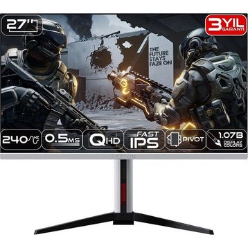 Fazeon X27F241QP 27 inç 240Hz 0.5ms Pivot Oyuncu Monitörü