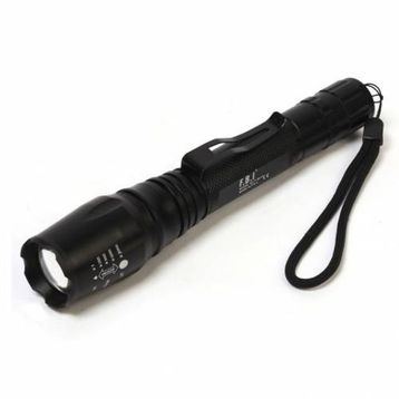 Fbı F-9010 20W Led Su Geçirmez Taktik Aparatlı Şarjlı Avcı Feneri