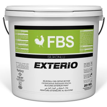 Fbs Exterio Kale 20 kg Silikonlu Dış Cephe Boyası