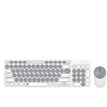 Fd IK6631 Kablosuz 2.4 Ghz Office Klavye + Gri Mouse